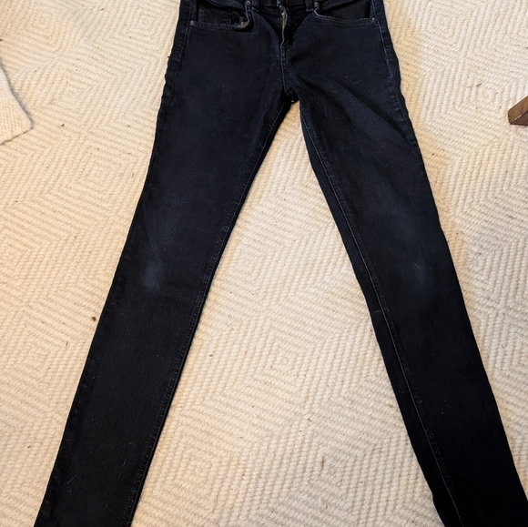 rag & bone Denim - Rag & Bone High Rise Skinny Jeans - Made in USA - "Coal" Wash - Size 26